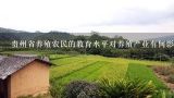 贵州省养殖农民的教育水平对养殖产业有何影响?