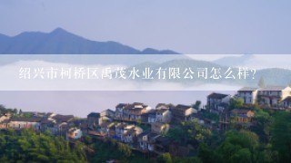 绍兴市柯桥区禹茂水业有限公司怎么样？