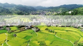 请问知情人士，通辽地区养羊（当地寒羊杂交品种），圈养繁殖方面日粮配方？如何饲养繁殖速度最快？