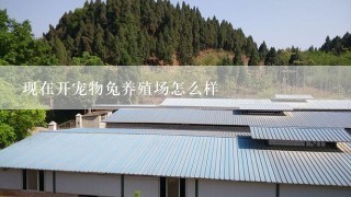 现在开宠物兔养殖场怎么样