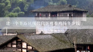 建一个十万只现代化蛋鸡养鸡场多少钱