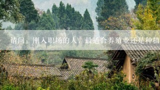 请问：刚入职场的人，最适合养殖业还是种植业？