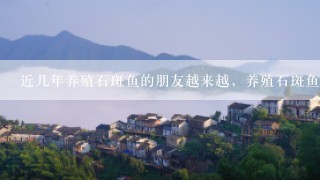 近几年养殖石斑鱼的朋友越来越，养殖石斑鱼一般用什