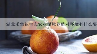 湖北禾棠花生态农业泥鳅养殖对环境有什么要求？