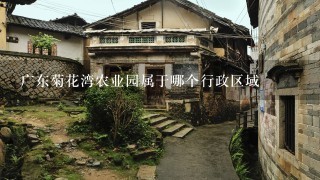 广东菊花湾农业园属于哪个行政区域