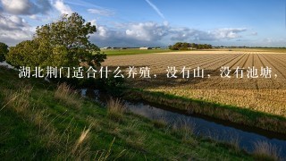 湖北荆门适合什么养殖，没有山，没有池塘，只能在家里养的东西