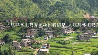 大姚其林土鸡养殖场招聘信息,大姚其林土鸡养殖场怎