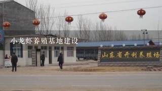 小龙虾养殖基地建设