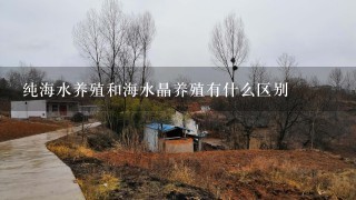 纯海水养殖和海水晶养殖有什么区别