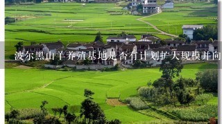 波尔黑山羊养殖基地是否有计划扩大规模并向全国推广