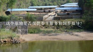 这个基地是否提供养羊服务和饲养指导