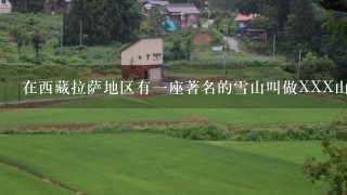 在西藏拉萨地区有一座著名的雪山叫做XXX山这座山的主峰高度是多少