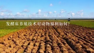 发酵床养殖技术对动物福利如何?