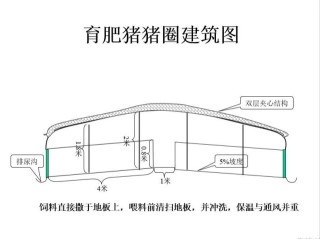 200头能繁母猪养猪场的总体设计规划方案,第3图